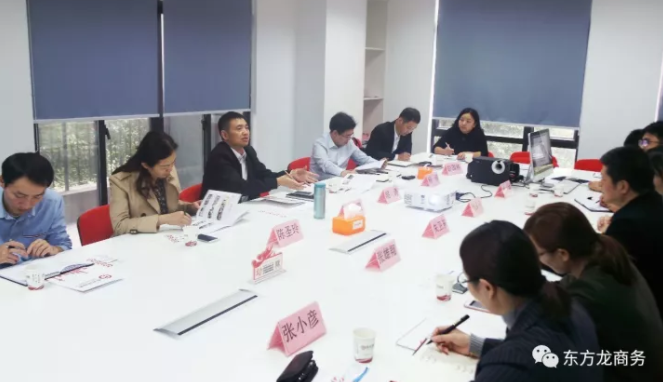 重慶涪陵區副區長率隊來訪東方龍商務，洽談委托招商引資合作