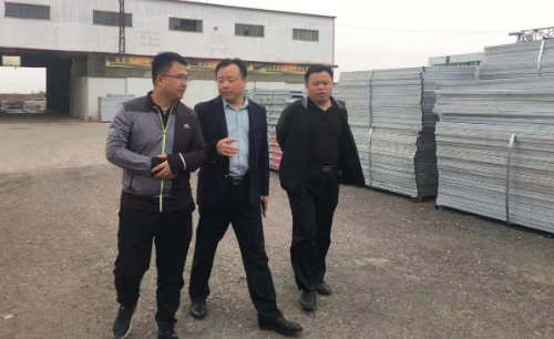 陪同政府園區赴建筑機械搬遷投資選址項目方對接考察，助力項目快速落地發展