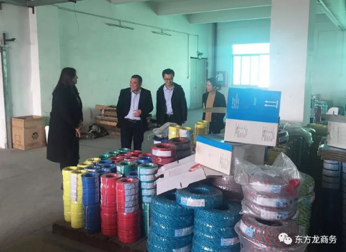 深圳分公司陪同政府園區對接考察綜合型品牌電纜投資選址項目，項目方綜合實力獲得政府肯定