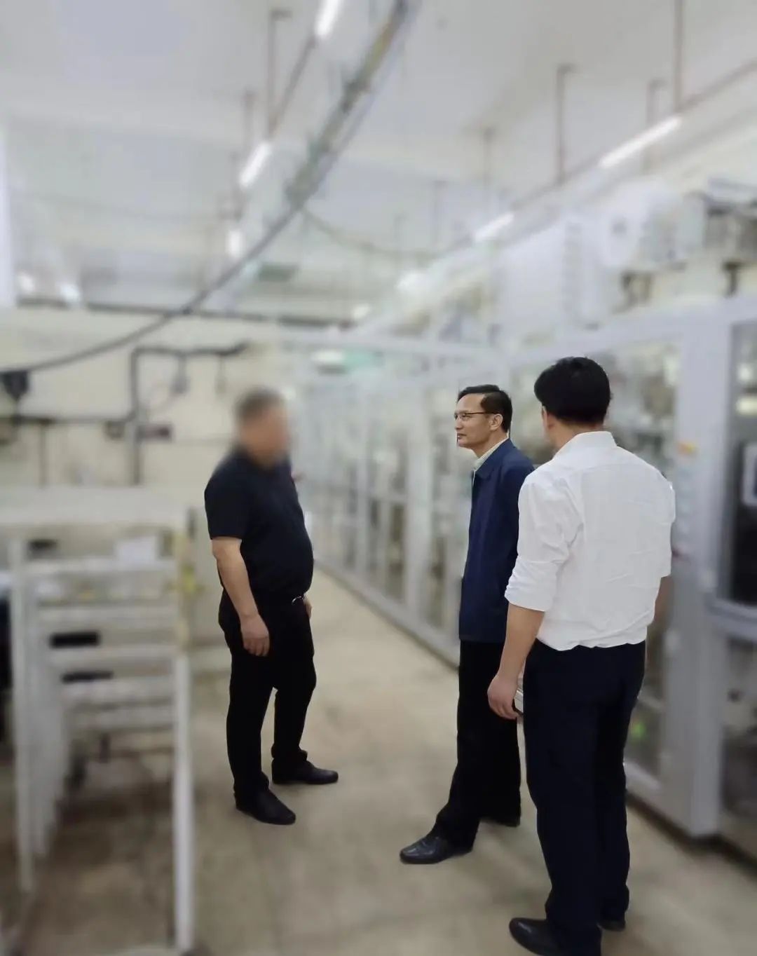 專精特新“小巨人”企業！湖北某地方政府實地對接專精特新護理用品加工設備擴建投資選址項目
