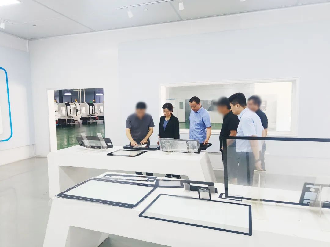 高新技術企業、小巨人企業，與三星等企業保持戰略合作關系！安徽某地方政府實地對接高端觸摸屏擴建投資選址項目