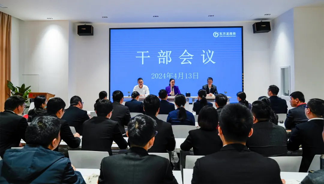 集團召開一季度干部會議，分析項目開發突破方法，加大項目反向考察力度，明確“奔跑二季度”競賽主要目標！