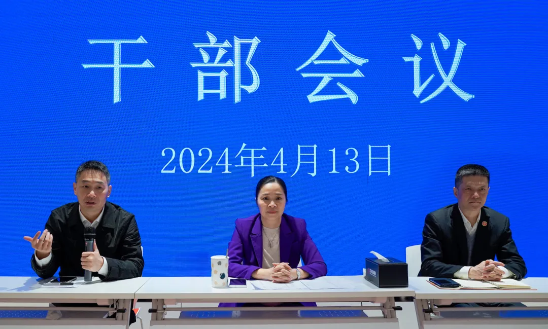 集團召開一季度干部會議，分析項目開發突破方法，加大項目反向考察力度，明確“奔跑二季度”競賽主要目標！